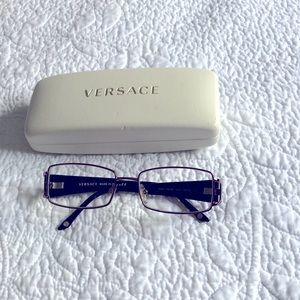 VERSACE GLASS FRAMES WITH CASE